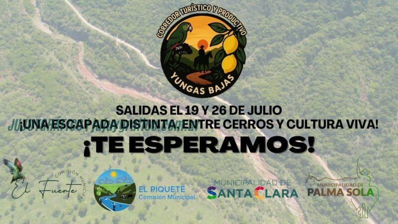 Yungas Bajas: Jujuy inaugura corredor que une turismo y economía popular 4 Yungas Bajas, Jujuy inaugura corredor que une turismo y economía popular 17